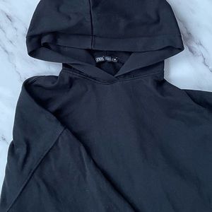 Zara balloon sleeve hoodie